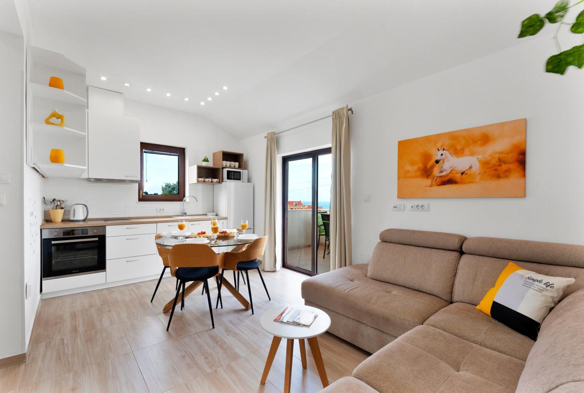 Penthouse With Panoramic View Apartment Cavtat Exterior foto